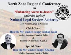 नालसा की वर्ष 2023 की पहली Regional Conference कल वाराणसी में, जस्टिस कौल करेंगे उद्घाटन