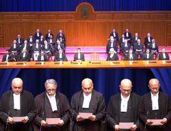 सुप्रीम कोर्ट में नवनियुक्त 5 जजों को सीजेआई डी वाई चन्द्रचूड़ ने दिलाई शपथ