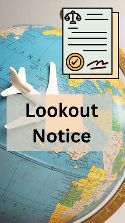 क्या होता है Lookout Notice?