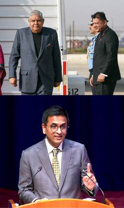 विदेशी धरती पर Vice President Jagdeep Dhankhar ने  की CJI की तारीफ