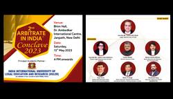 2nd Arbitrate in India Conclave 2023: कैसे बने भारत अंतर्राष्ट्रीय वाणिज्यिक मध्यस्थता का मुख्य केंद्र, चर्चा के लिए एक मंच पर होगी विधि जगह की हस्तियां