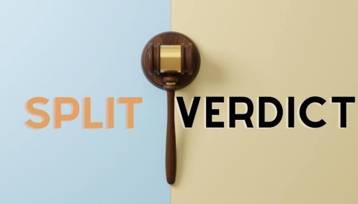 Split Verdict क्या होता है और ऐसी स्थिति में किस तरह होती है अदालत में कार्यवाही?