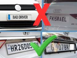 हिंदी या फैंसी अक्षरों वाला है गाड़ी का नंबर प्लेट, तो कटेगा चलान, जानें क्या कहते हैं कानून के जानकार