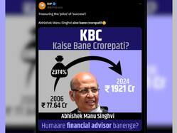 Congress का हूं तो ट्रोल करोगे, पिछले दस सालों में 714 करोड़ रूपये Tax दिया: BJP पर भड़के अभिषेक मनु सिंघवी