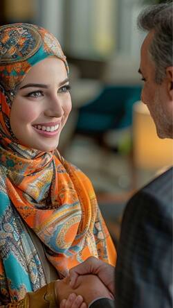 मुस्लिम महिला का 'हाथ मिलाना' शरीयत का उल्लंघन?